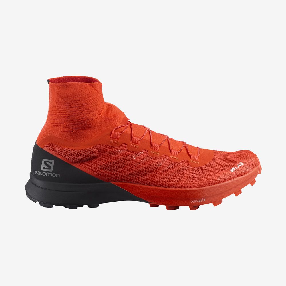 Zapatillas Trail Running Salomon Hombre Rojas - Salomon Argentina S/LAB SENSE 8 SG,458061-WFM